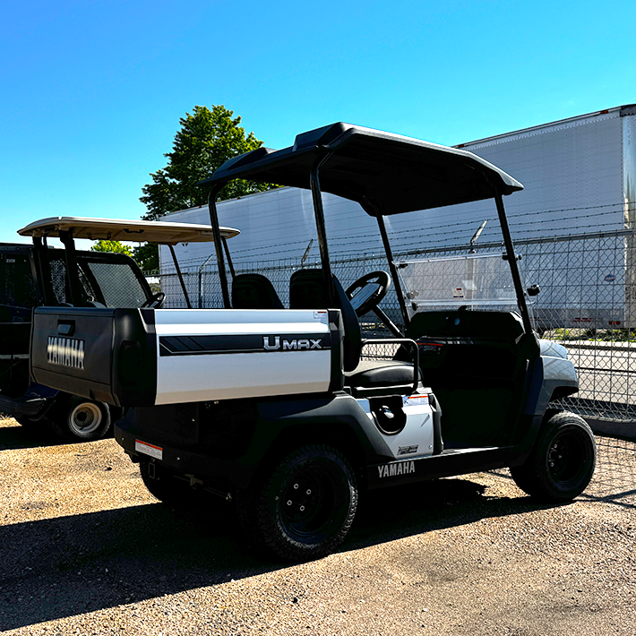 2025 Carbon Metallic Umax EFI Utility Golf Cart/ Gas