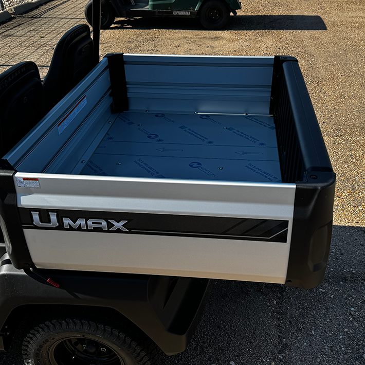 2025 Carbon Metallic Umax EFI Utility Golf Cart/ Gas